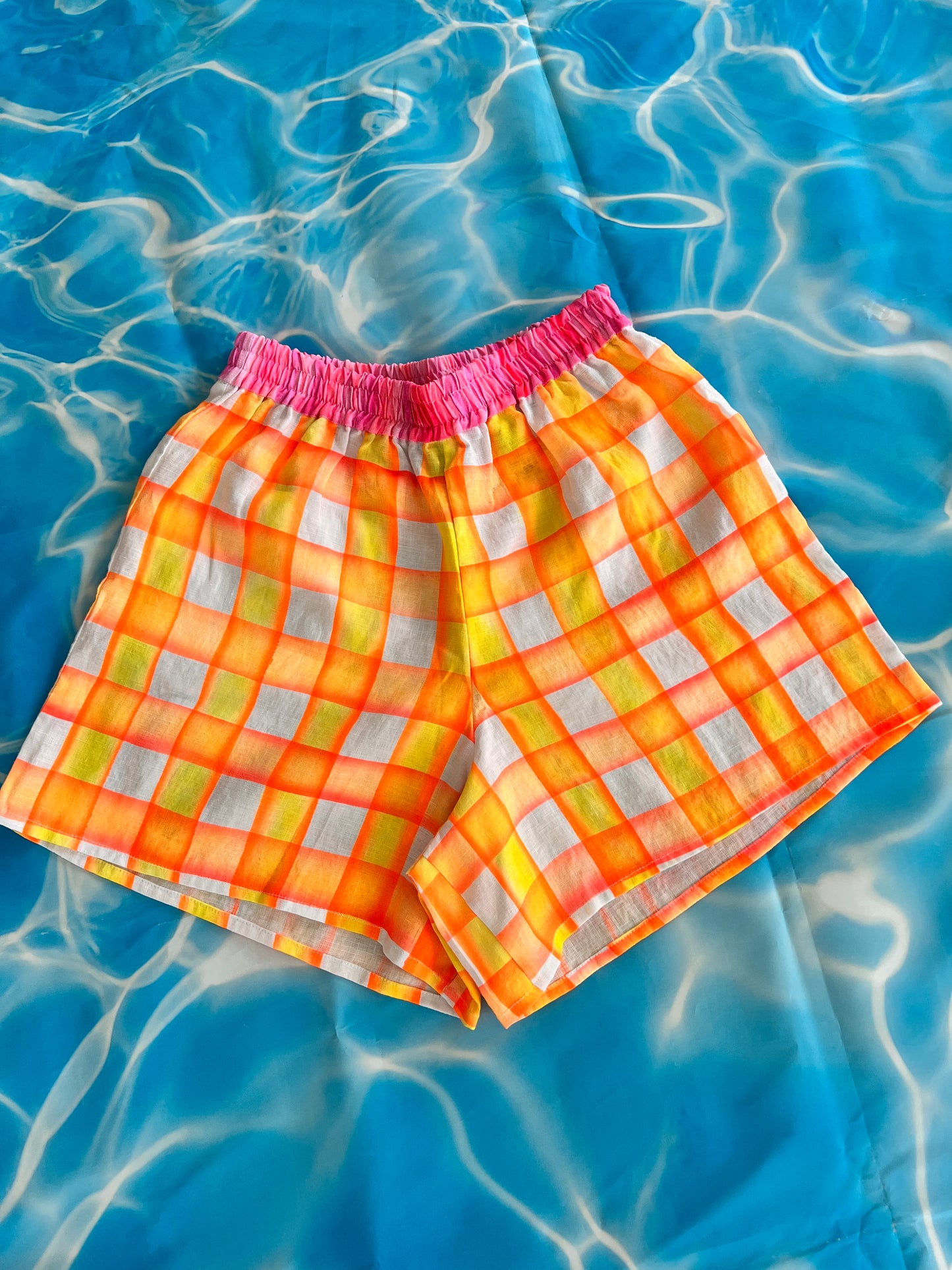 Gingham Shorts SMALL