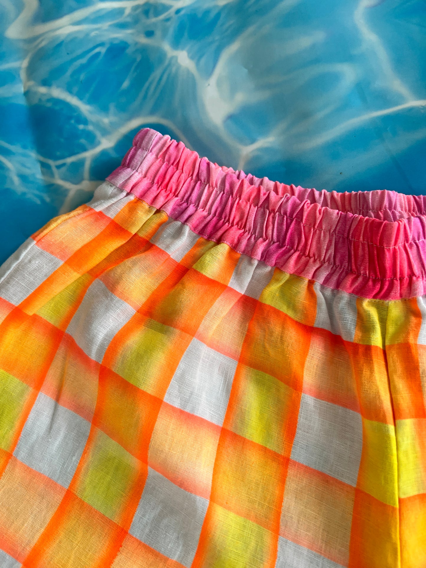 Gingham Shorts SMALL