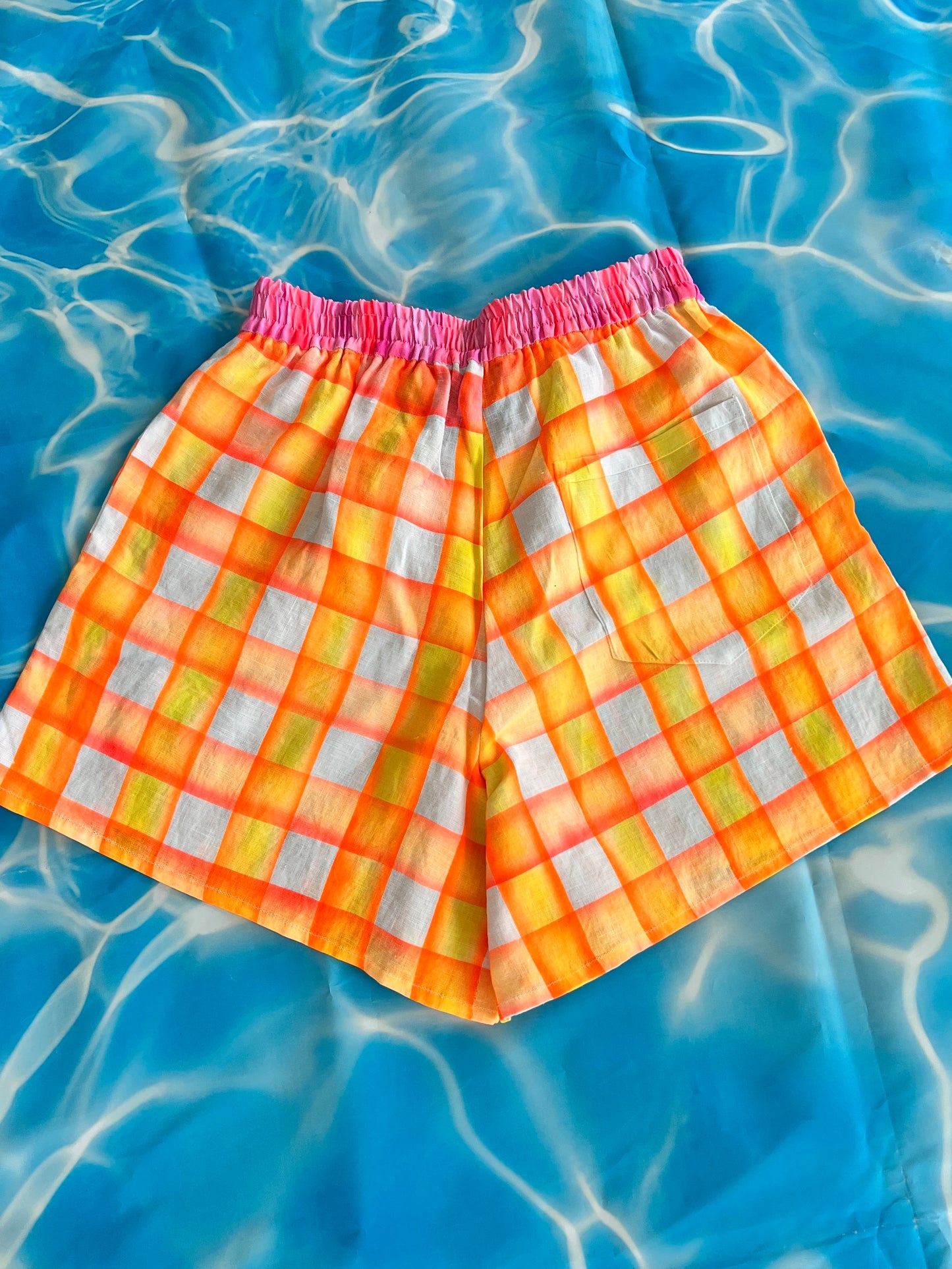 Gingham Shorts SMALL