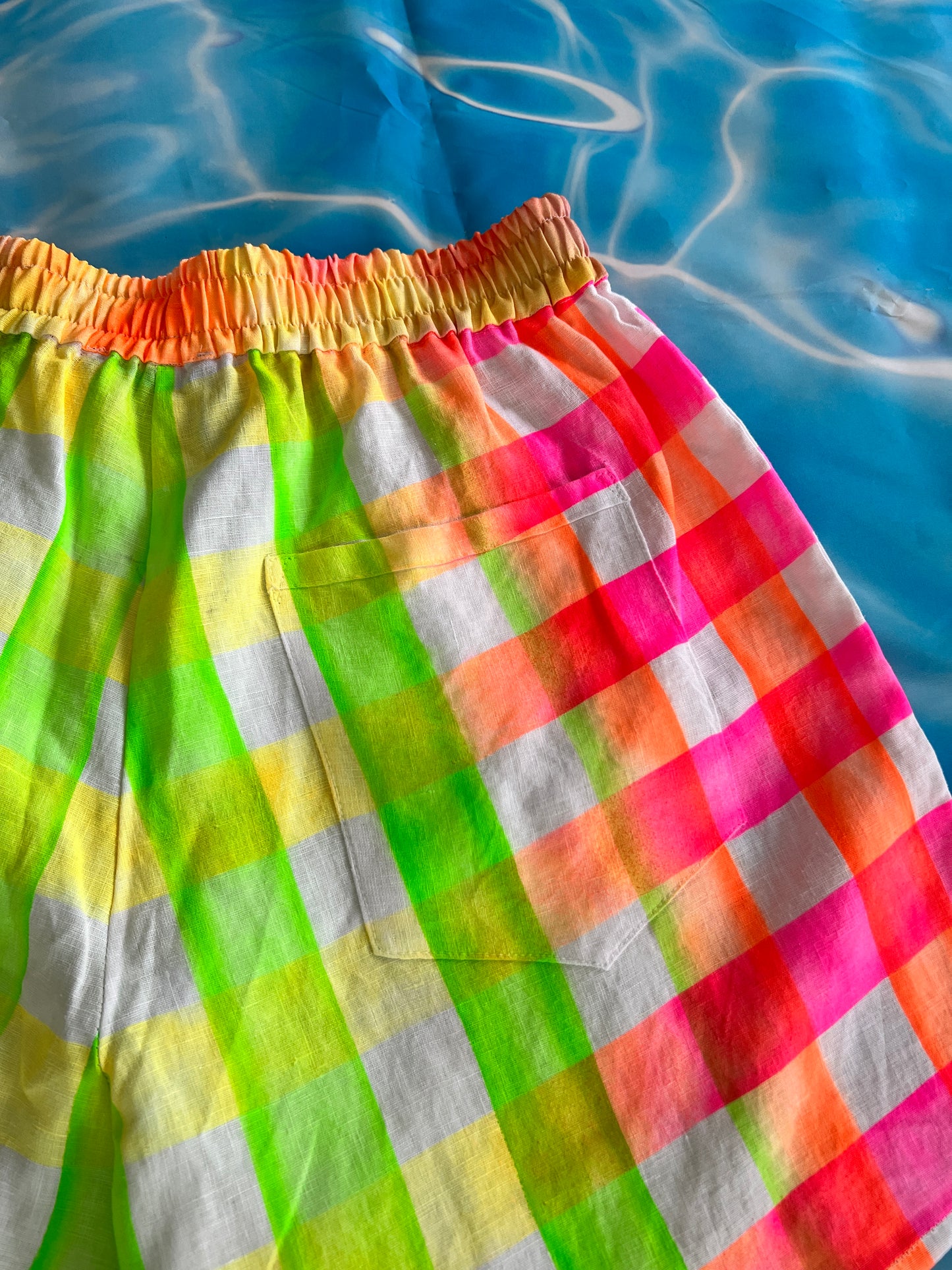 Gingham Short MEDIUM