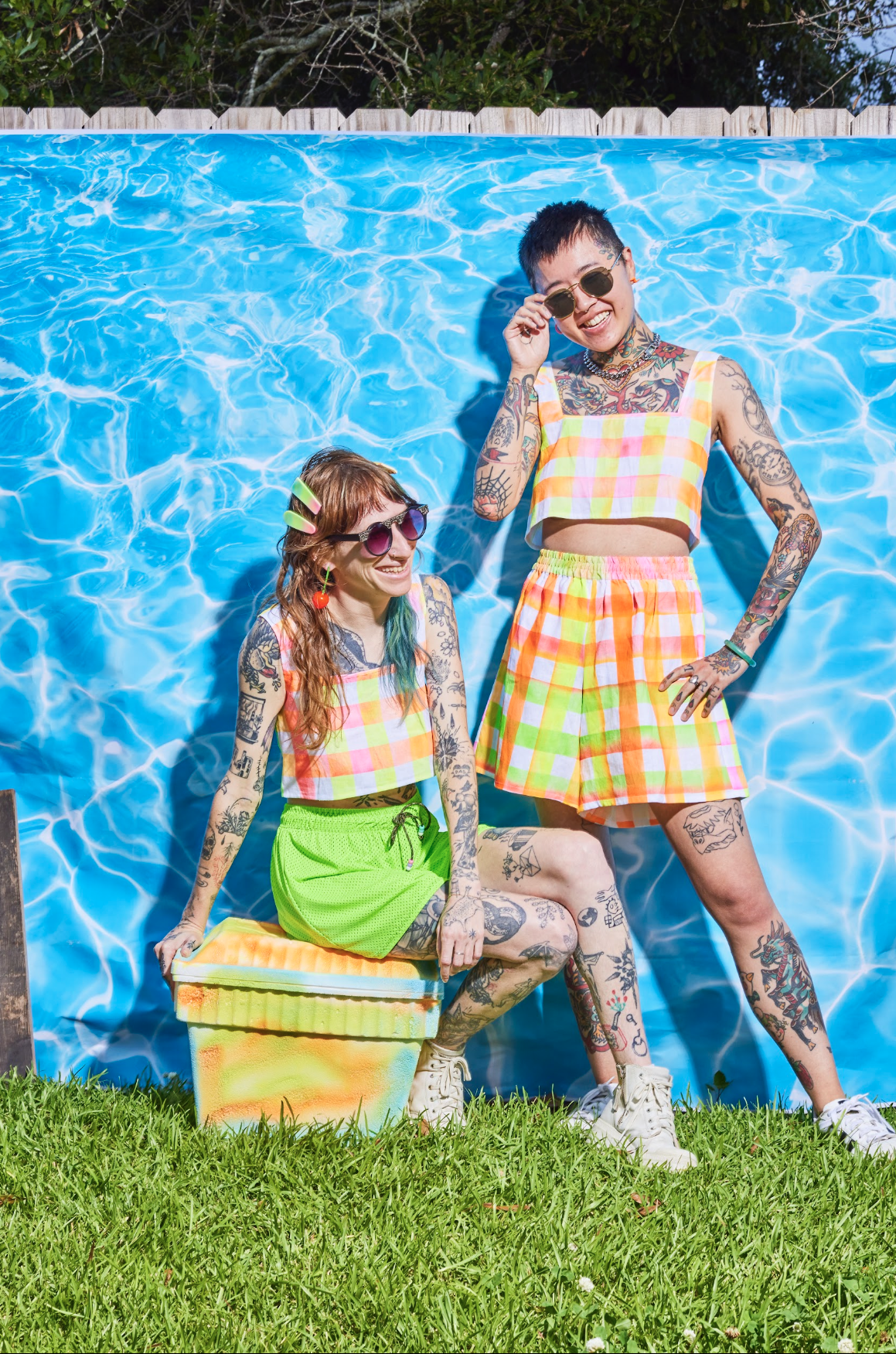 Gingham Short XLARGE
