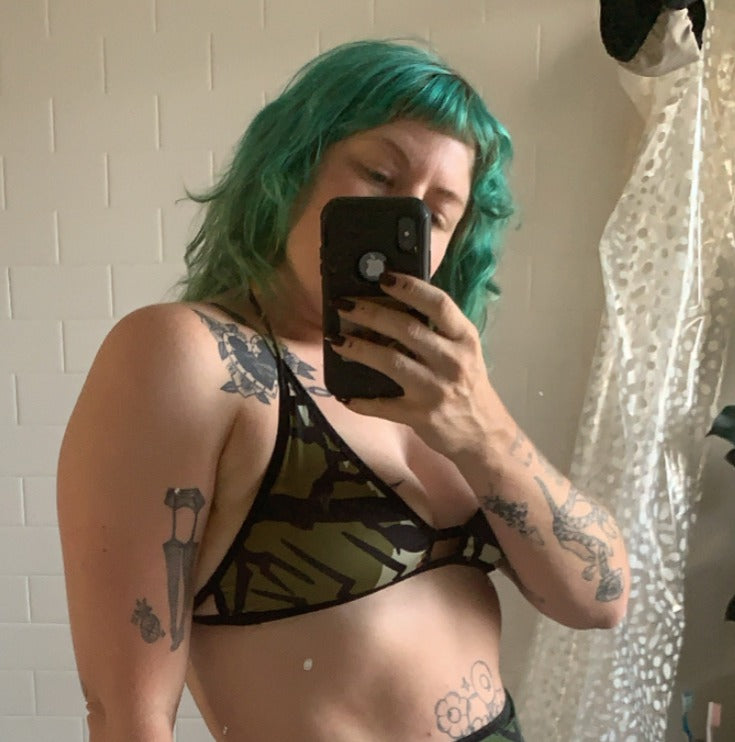 Tear Drop Swim Top