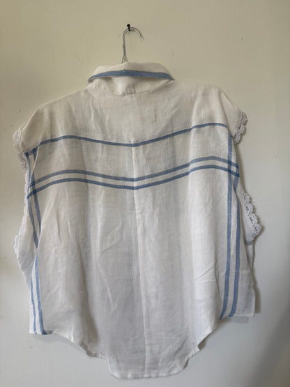Tablecloth button down