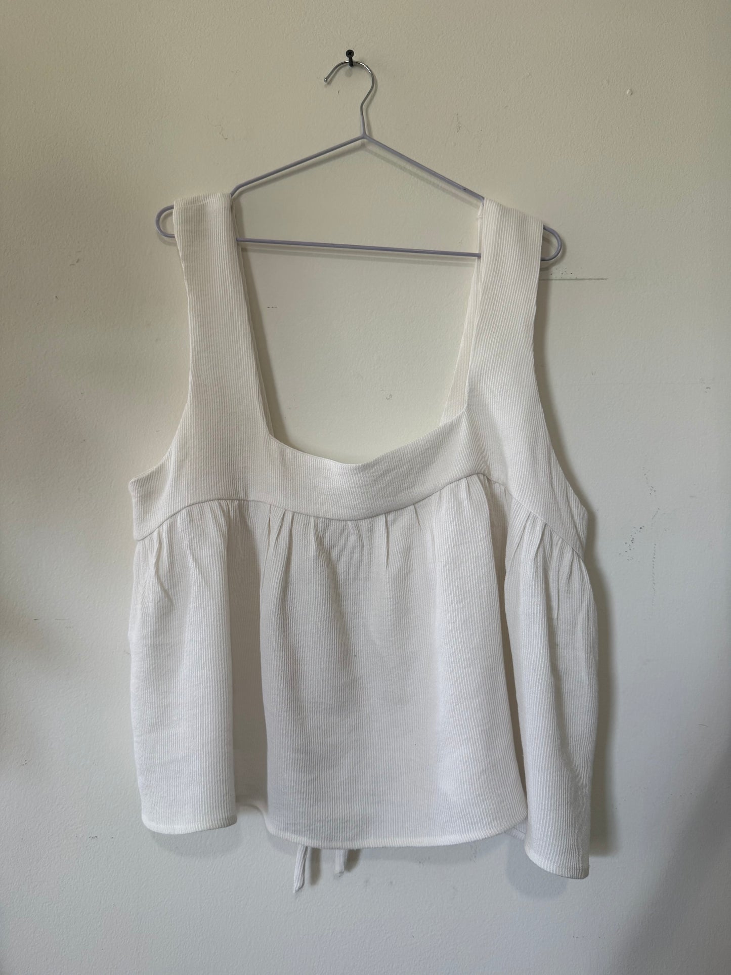 Linen tie top xl-3x