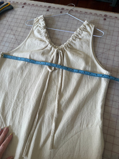 Small Cotton Canvas Shift