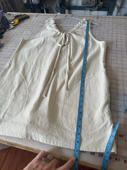 Small Cotton Canvas Shift