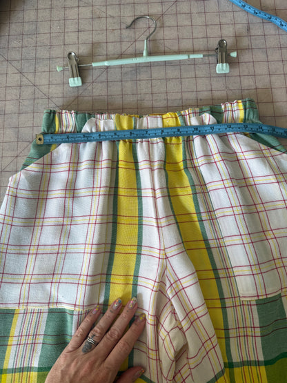 Small/Medium linen tablecloth culottes