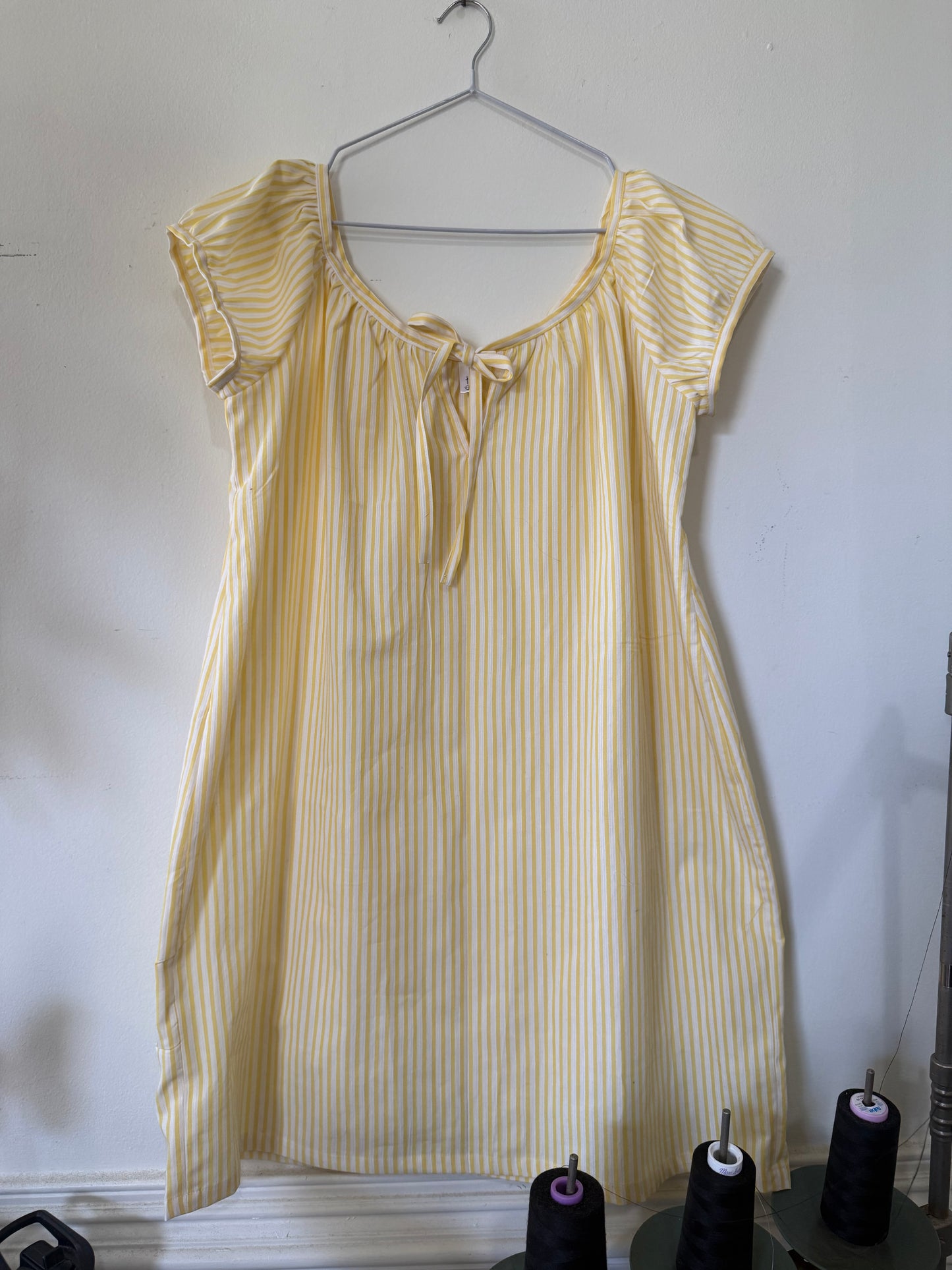 Stripped dress medium