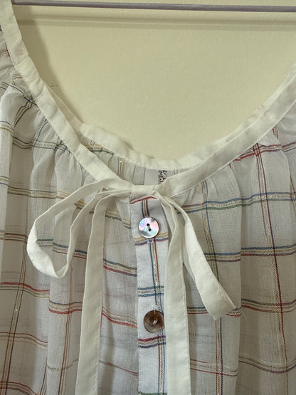 Check blouse