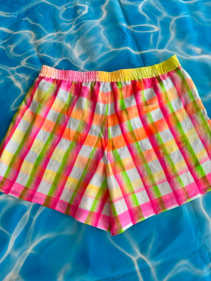 Gingham Short XXLARGE