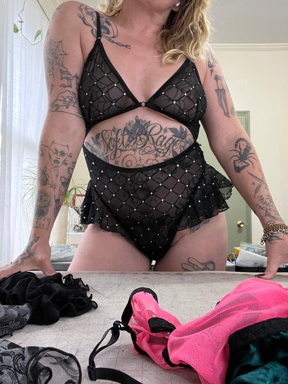 Clarissa Diamond bodysuit